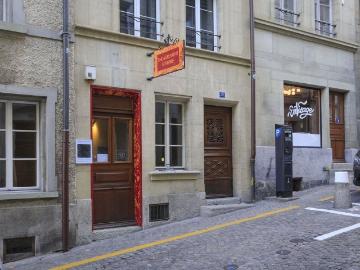 Alpengasse, Bourg, Freiburg, Freiburg, District de la Sarine, Kanton Freiburg