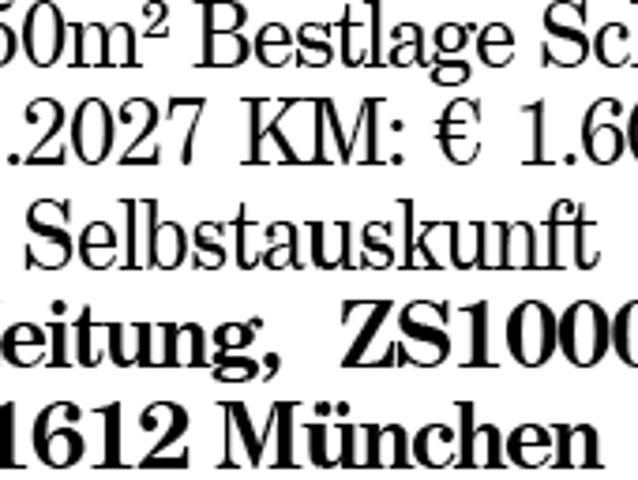 1,5 Zi App Schwabing