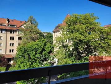 1,5 Room Apartment in Champel with View Luxus Gebäude