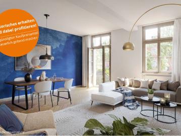 Etagenwohnung for sale in Krampnitz - Balkon