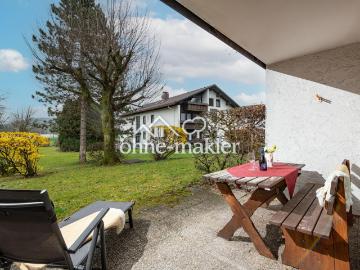1,5 Zimmer Wohnung mit schöner privater Terrasse, Schwimmbad und Sauna