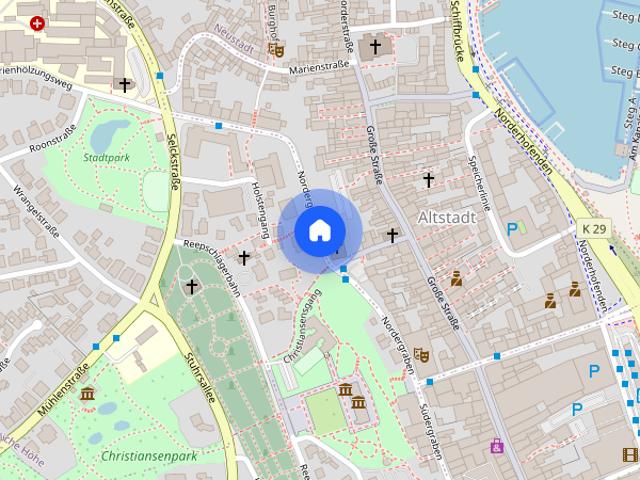 1,5 Zimmer Wohnung, Nordergraben 72 EG. li.! Bitte bewerben Sie sich online !