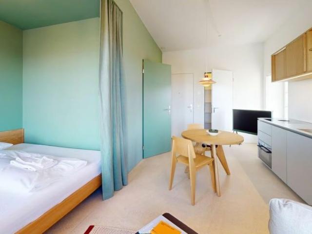 1.5 Zimmer, 28 m², 4. Stock