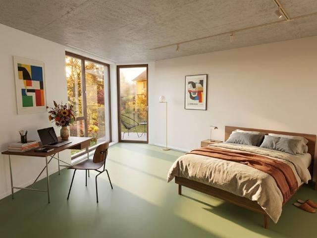 1.5 Zimmer, 29 m², 3. Stock