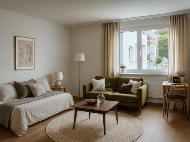 1.5 Zimmer, 20 m², 6. Stock