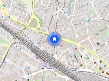 Rue De Crissier, Renens, District de l'Ouest lausannois, Waadt