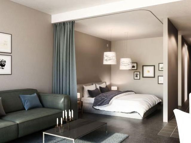 1.5 Zimmer, 36 m², 1. Stock