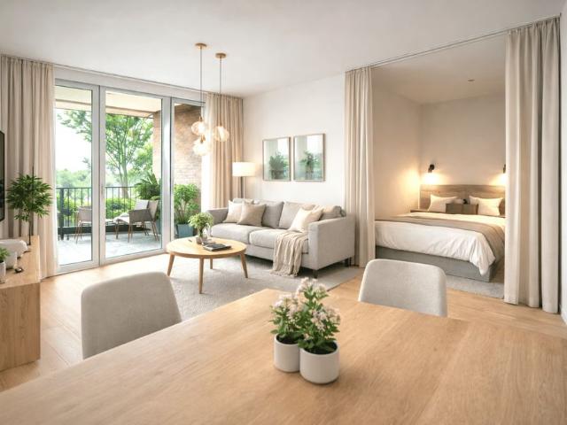 1.5 Zimmer, 37 m², EG