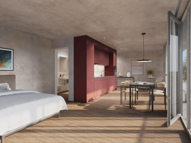 1.5 Zimmer, 38 m², 3. Stock