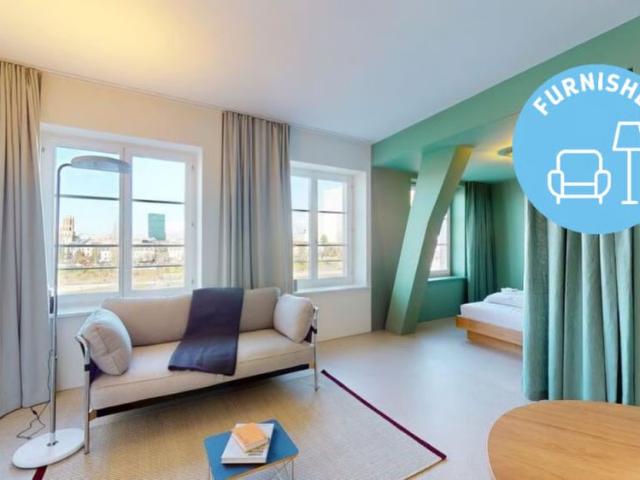 1.5 Zimmer, 38 m², 4. Stock