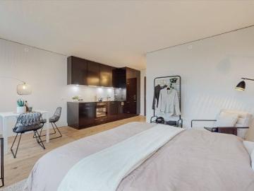 1.5 Zimmer, 38 m², 5. Stock