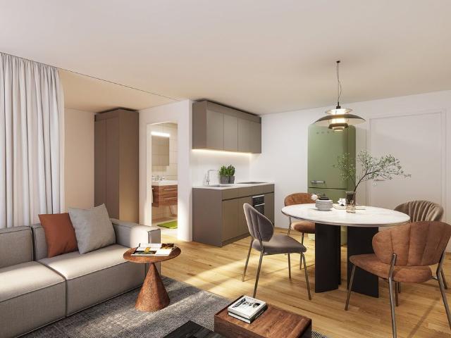 1.5 Zimmer, 30 m², 1. Stock
