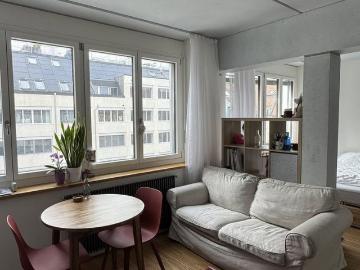 1.5 Zimmer, 31 m², 4. Stock