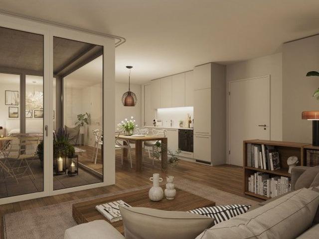1.5 Zimmer, 47 m², 1. Stock