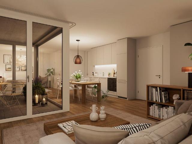 1.5 Zimmer, 47 m², 1. Stock