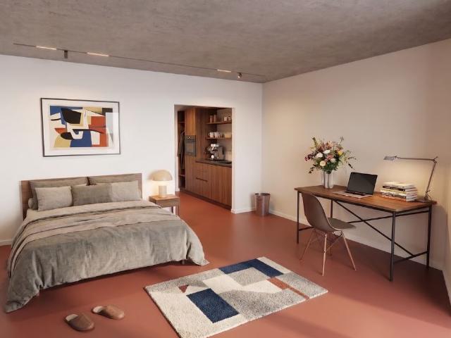 1.5 Zimmer, 48 m², 4. Stock