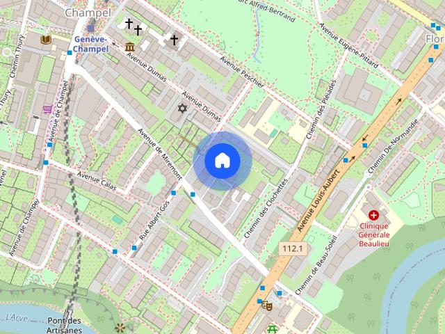 1.5 Zimmer, 5. Stock