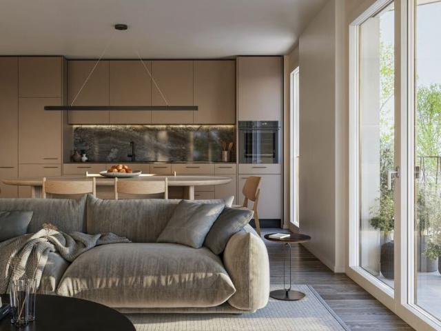 1.5 Zimmer, 62 m², 5. Stock