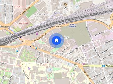 Aeschbachquartier, Aarau, Bezirk Aarau, Aargau