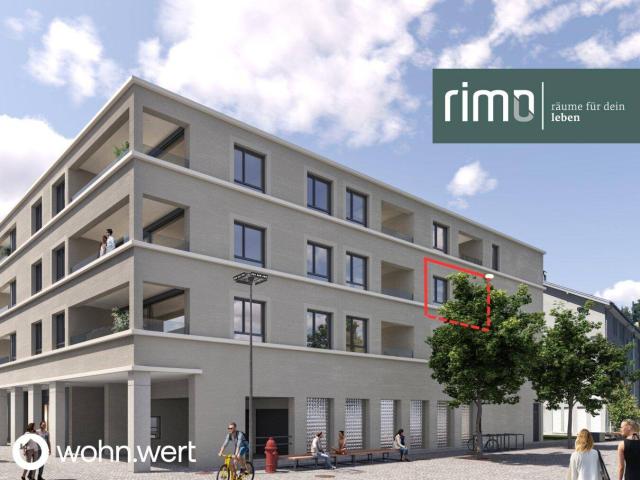 1,5 Zimmerwohnung am Jahnplatz inmitten von Feldkirch Erstbezug zu mieten Top A2.2