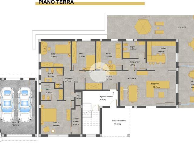 1.200 / mese, 205 Mq Tecnocasa.it 61085020