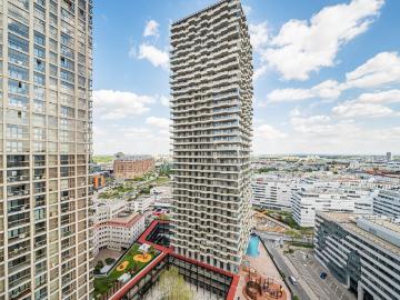 1BR Apartment on the 18th floor, Vienna Amsterdam Apartments for Rent