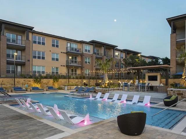 Modern Leander Living with Coworking and a Pool | 1BR from $1,564/mo