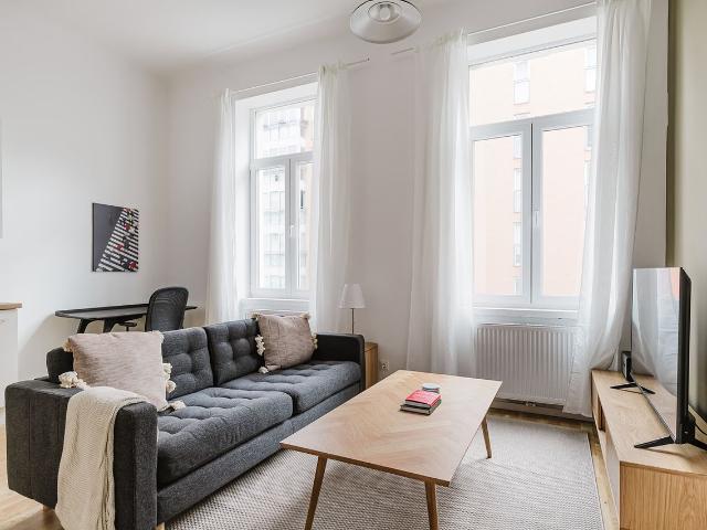1BR | Landstraße, w/d & elevator, nr Prater, Vienna Amsterdam Apartments for Rent