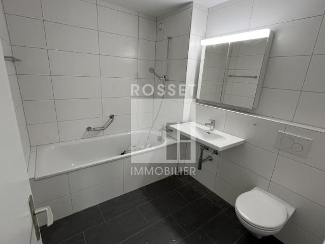 1ER LOYER NET OFFERT Appartement 3½ pièces au rez