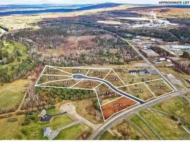 23 3 Finn Cres, Nackawic, NB, E6G 1W1 vacant land for sale.