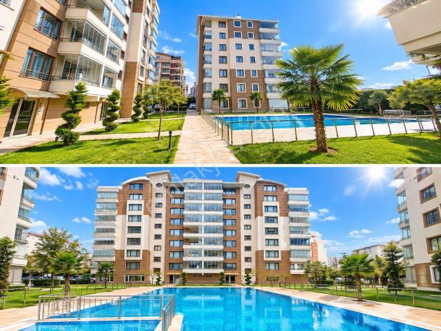 23 Nisan Mahallesinde Havuzlu Sitede Kiralık 2+1 Daire