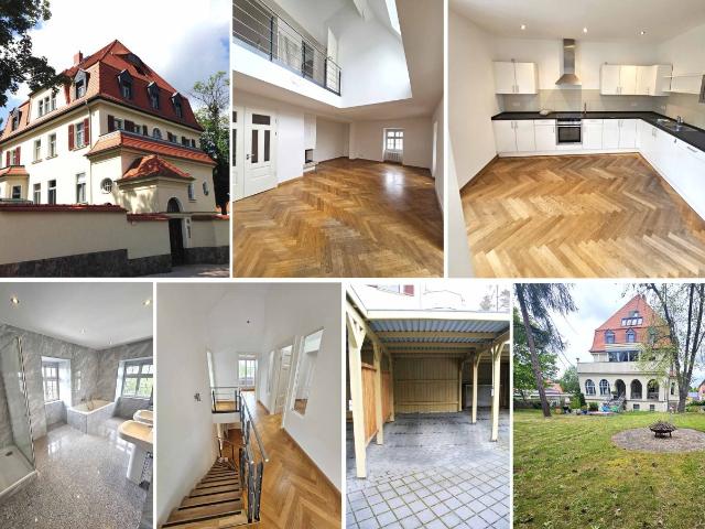 2009 san. 5 R DG Maisonette Whg. mit TOP Lage & Ausstattung! Kamin, EBK, 3 Bäder, Terrasse, Carport