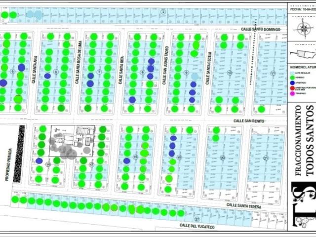 200 m2 TERRENOS URBANOS HABITACIONALES TODOS LOS SANTOS