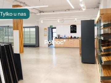 200 m² lokal usługowy z magazynem i parkingiem