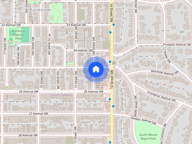 201 2602 14a St SW condo — 2602 14a St SW, Calgary AB 1.0 Bedroom 1 Bedroom