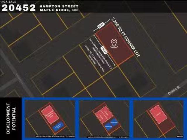 20452 Hampton Street, Maple Ridge, BC, V2X 6A8 vacant land f.