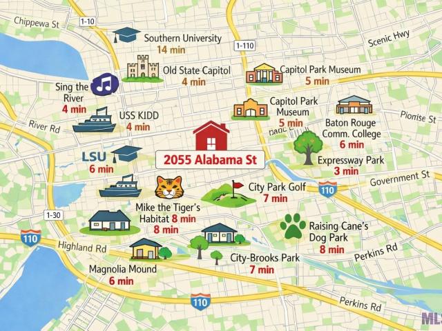 2055 Alabama St, Baton Rouge, LA 70802 | MLS #BR2026005