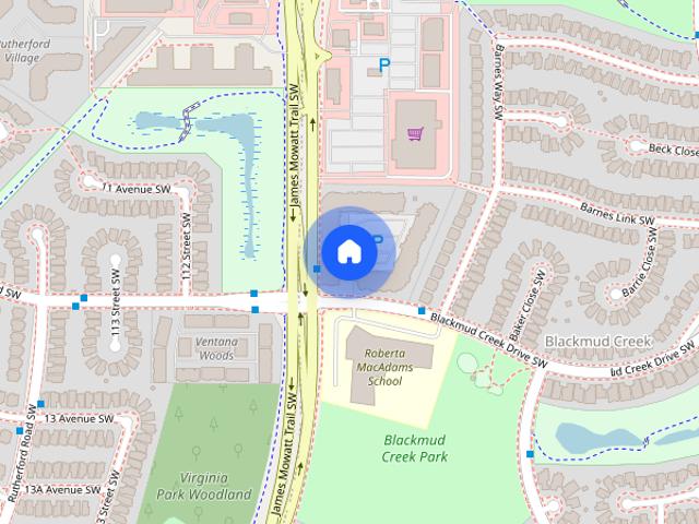 2098 Blackmud Creek Drive Southwest condo — #305 2098 Blackmud Creek Drive Southwest, Edmonton AB 2 Bedroom 2 Bedroom
