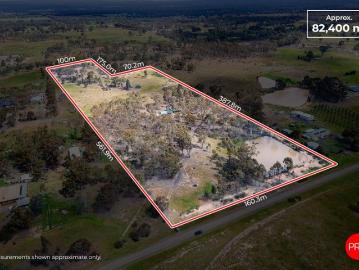 20 Acre Longlea Retreat with Powered Shed