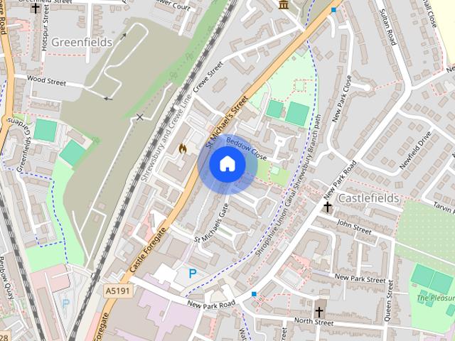 20 Cornmill Square, St Michaels Gate, Shrewsbury, SY1 2LQ