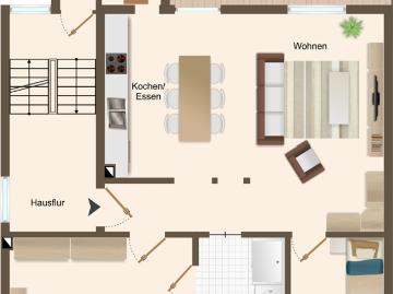 Eppendorf, Bochum - Büroraum