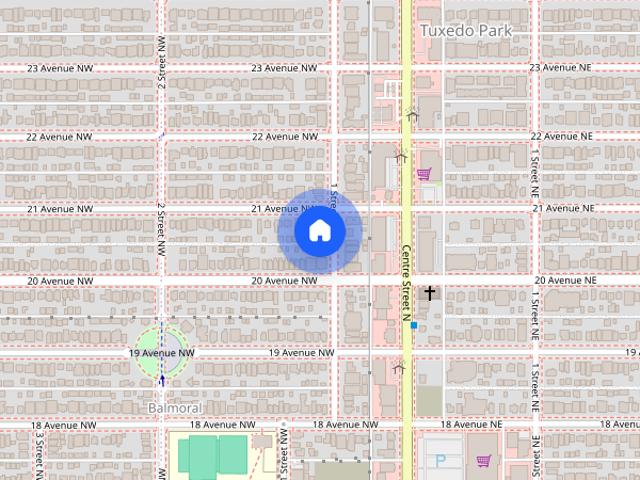2109 1 St NW main floor — 2109 1 St NW, Calgary AB 1 Bedroom 1 Bedroom