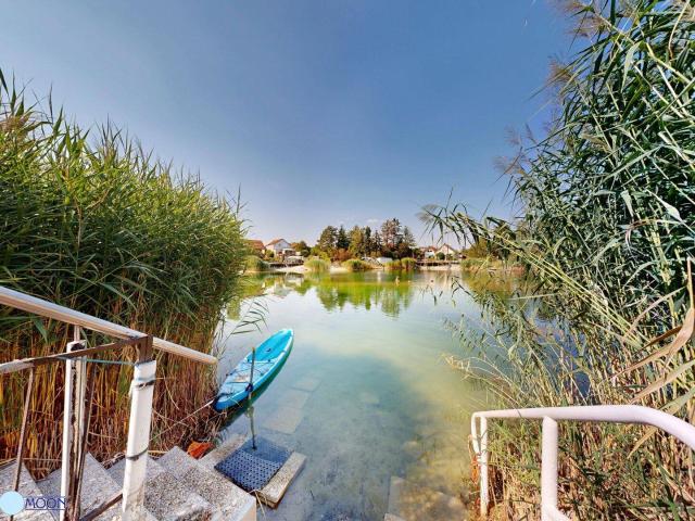 2100 Bisamberg, Badeteich Bisamberg, zwei Sommerhäuser auf 236m² Eigengrund, Seezugang, Ruhelage, nicht direkt am See, Kaufpreis € 229.000