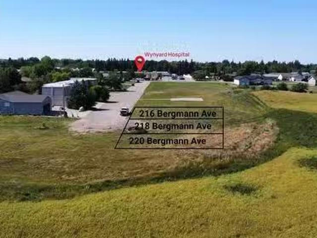 218 Bergmann Avenue, Wynyard, SK, S0A 4T0 vacant land for sa.