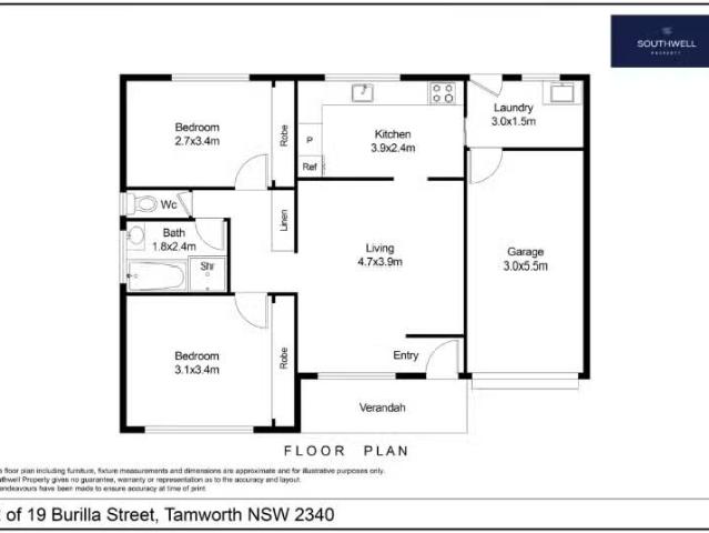 2/19 Burilla Street, South Tamworth House for rent Listed by.