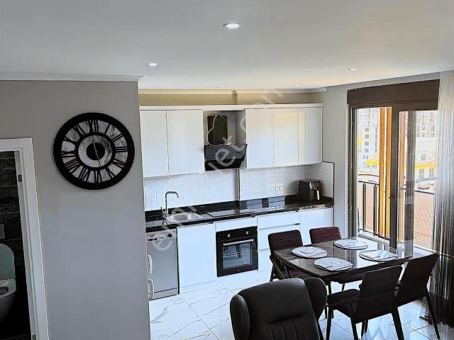 2+1 Eşyalı Dubleks Sıfır Daire Alanya Dom Na More Resıdence