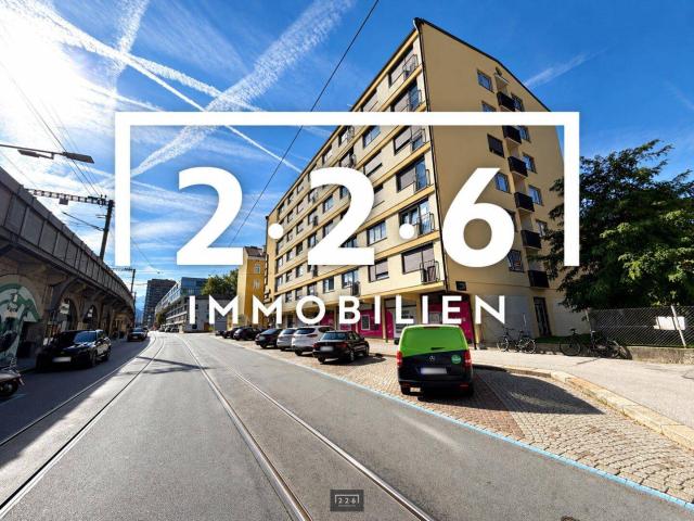 226 IMMOBILIEN: Vermietete, sanierungsbedürftige 2 Zimmer Wohnung in Innsbruck / Viaduktbögen / Nähe Sowi