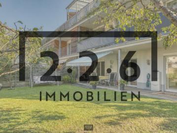 226 Immobilien: VOLDERS: Gepflegte 4 Zimmer Wohnung + Terrasse + großer Garten + TG AP + im Freien