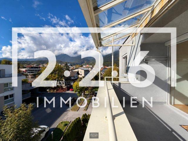 226 IMMOBILIEN: Zentrumsnahes Wohnen in Telfs | 2 Zimmer Wohnung / 65 m² / Westloggia + Nordostterrasse / TG AP
