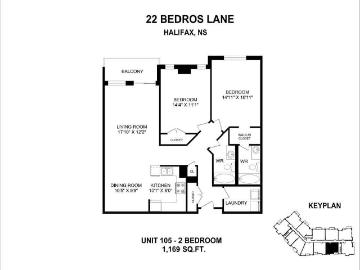 22 Bedros Lane 2 Bedroom Apartment for Rent at 22 Bedros Lane, Halifax, NS B3M 4W9 Rockingham